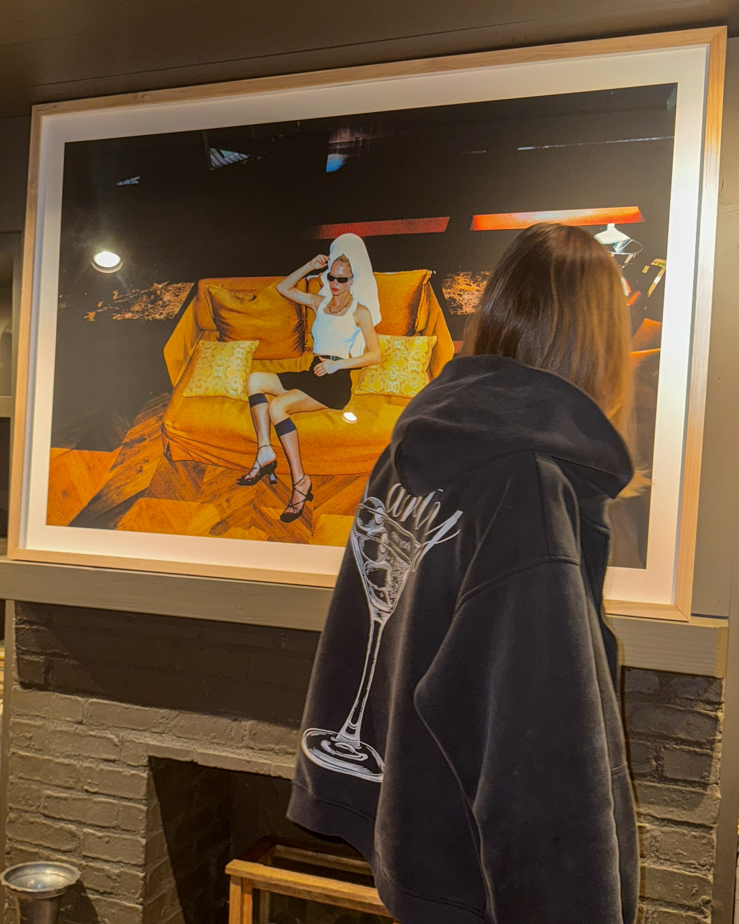 Faded Two-Way Zip Hoodie